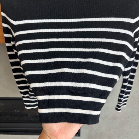 J. Crew Cashmere fringe-trim sweater lady jacket, Size XXS - Picture 16 of 16